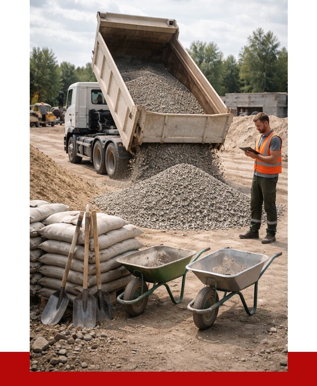 Доставка нерудных материалов в Дюртюли от 1251 руб. | ПРОНЕРУДДюр