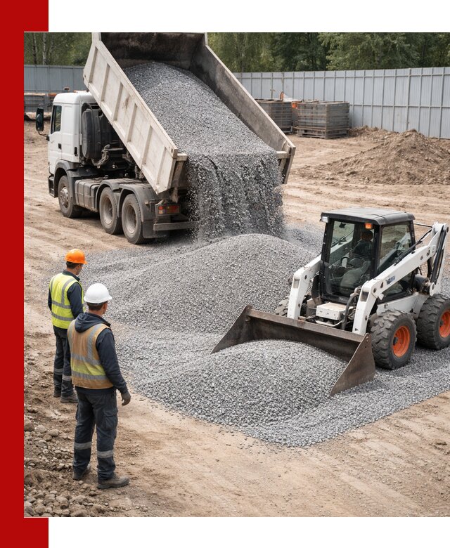 Доставка и продажа гранитного щебня фракции 0-5 в Дюртюли