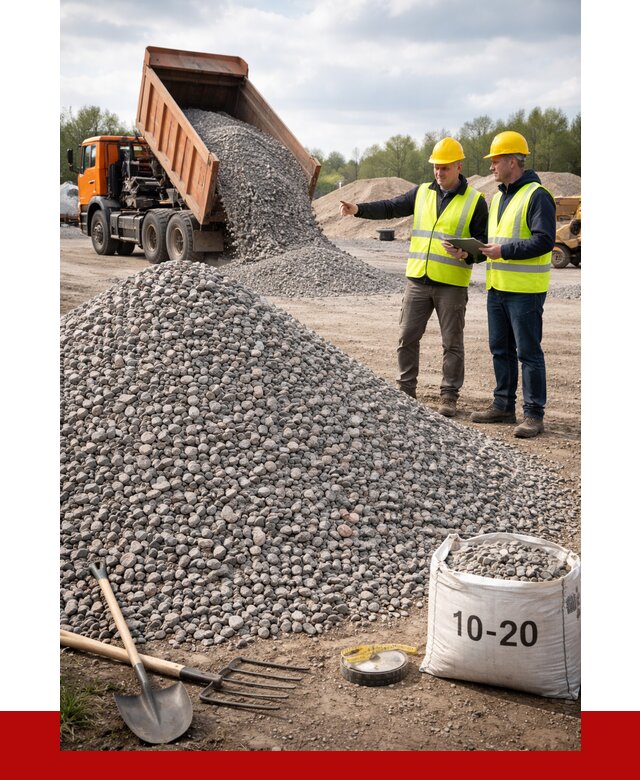 Гранитный щебень фракция 10-20 в Дюртюли от 4379 руб.|ПРОНЕРУДДюр
