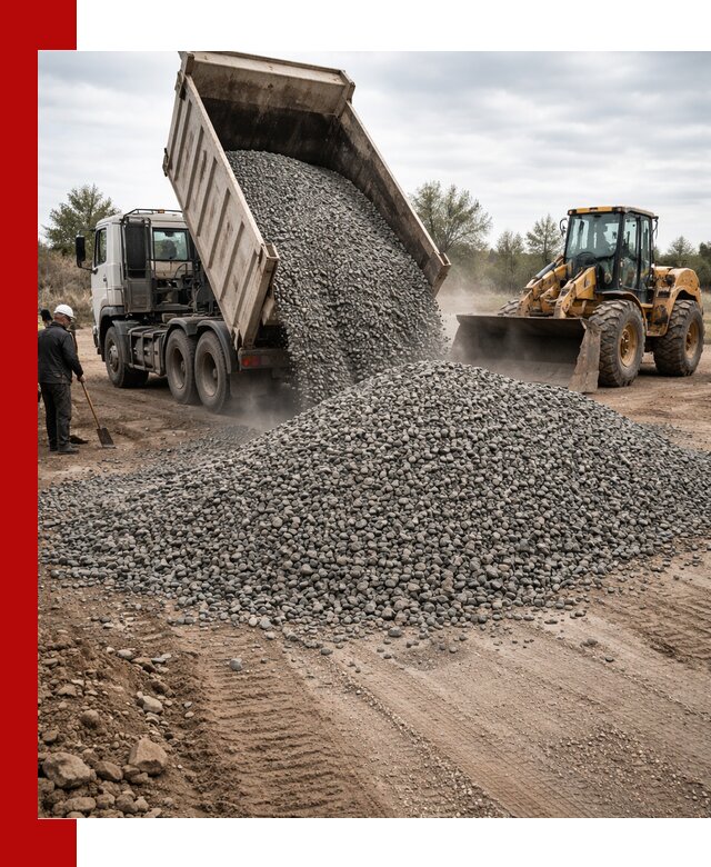 Гранитный щебень фракция 10-20 с доставкой в Дюртюли