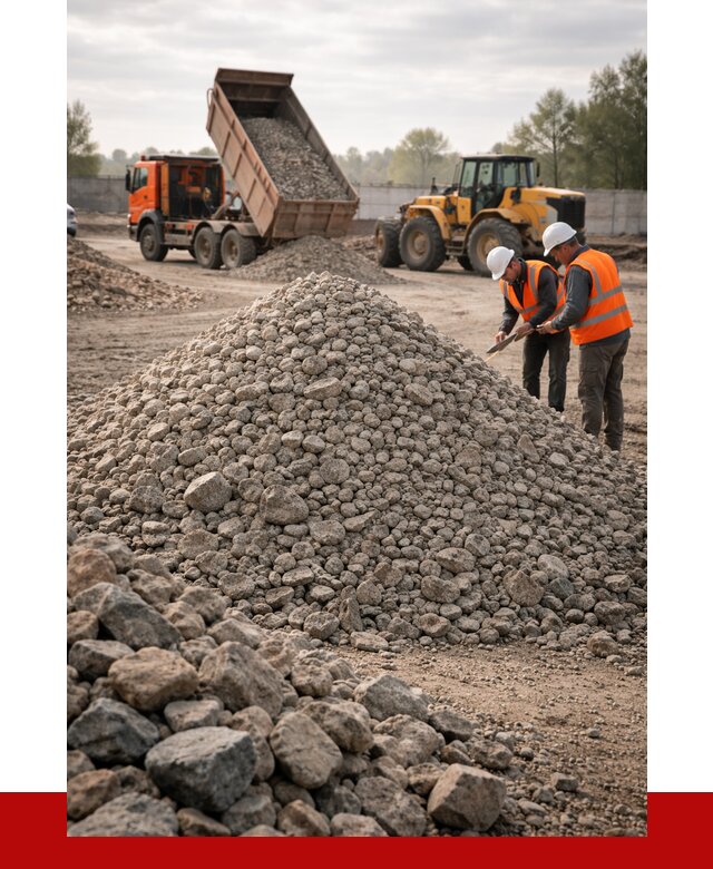 Гранитный щебень фракция 40-70 в Дюртюли от 2606 руб ПРОНЕРУДДюр