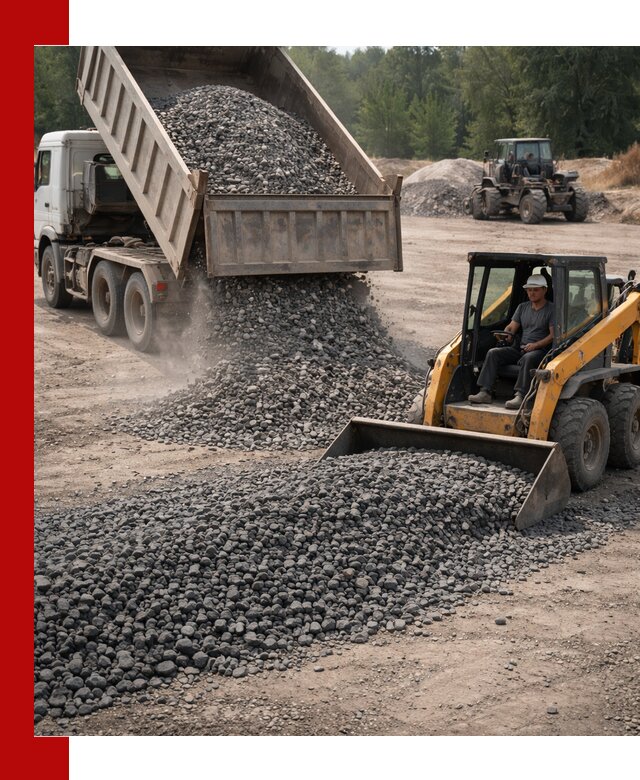 Гранитный щебень фракция 40-70 с доставкой в Дюртюли