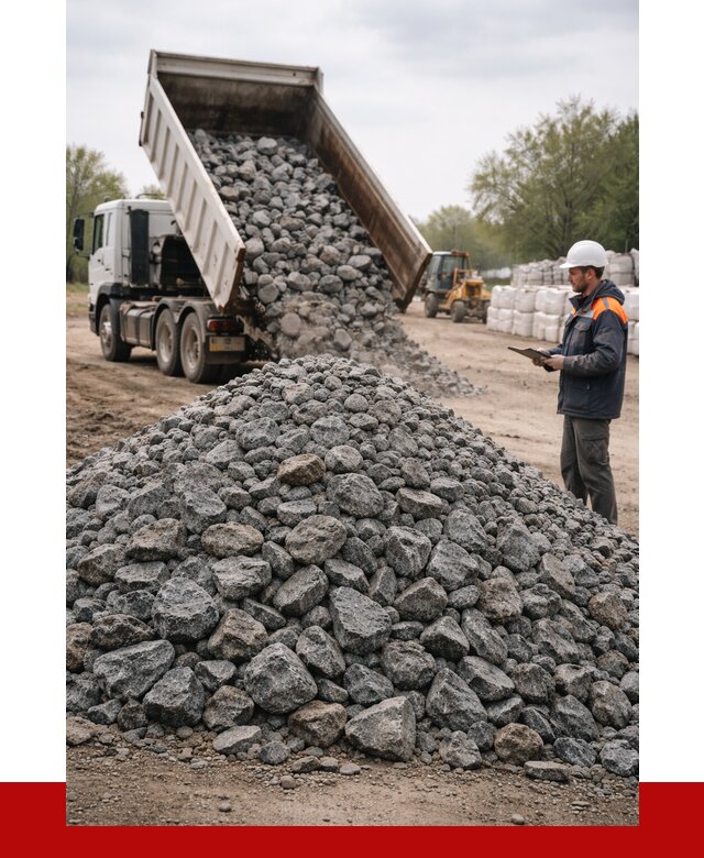 Гранитный щебень фракция 100-200 в Дюртюли от 4379 р. ПРОНЕРУДДюр