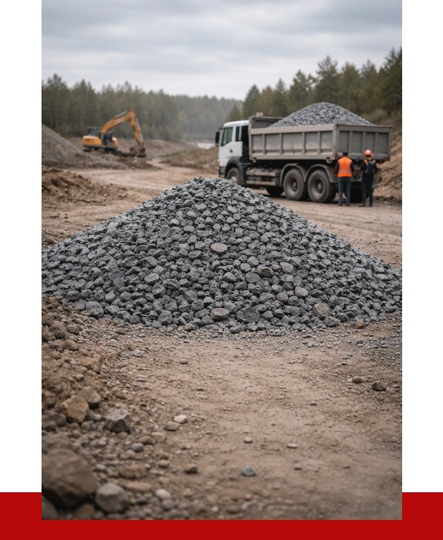 Щебень габбро диабаз фракция 40-70 в Дюртюли от 2294 р-ПРОНЕРУДДюр