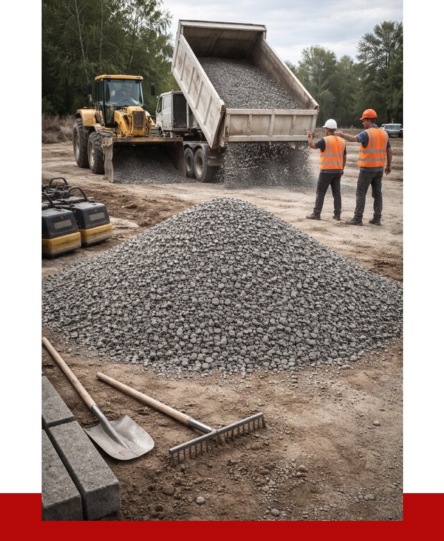 Гравийный щебень купить в Дюртюли от 2294 р. ПРОНЕРУДДюр