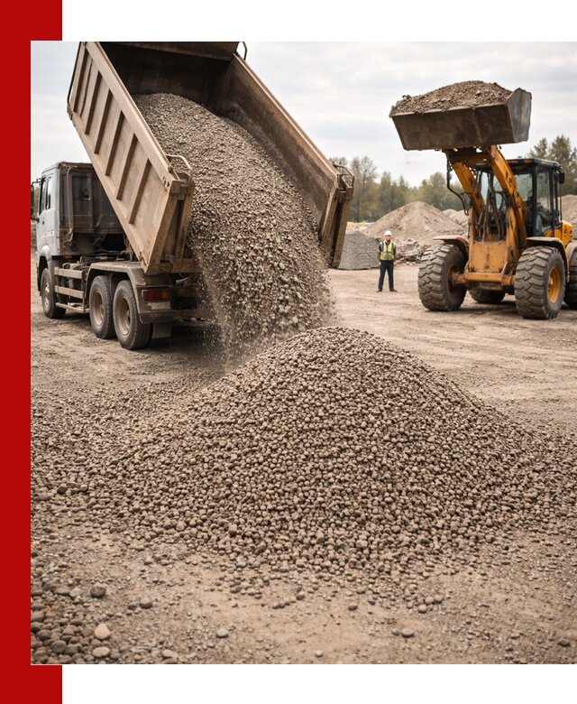 Гравийный щебень фракция 3–10 с доставкой в Дюртюли