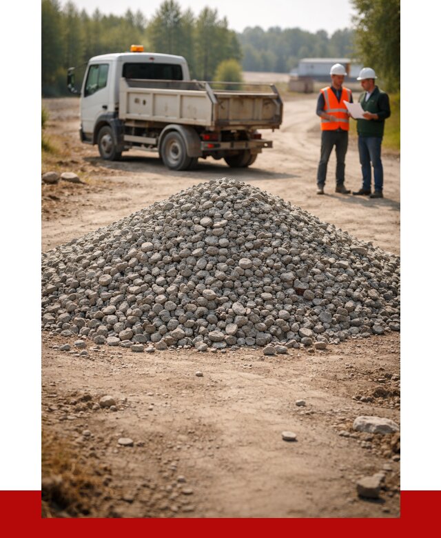 Гравийный щебень фракция 20-40 в Дюртюли от 1251 р. | ПРОНЕРУДДюр