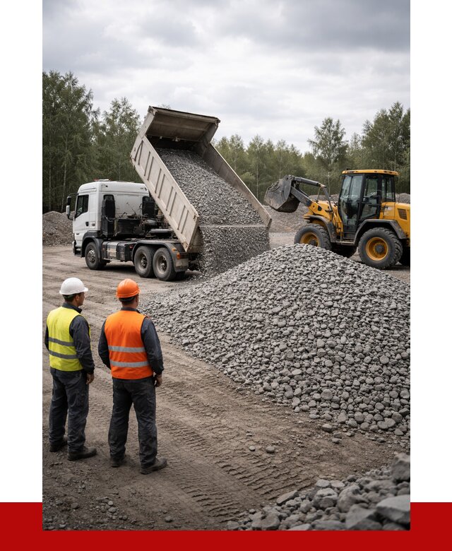 Гравийный щебень фракция 40-70 в Дюртюли от 9904р | ПРОНЕРУДДюр