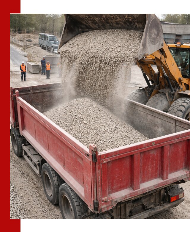 Купить известняковый щебень фракции 0-5 с доставкой в Дюртюли