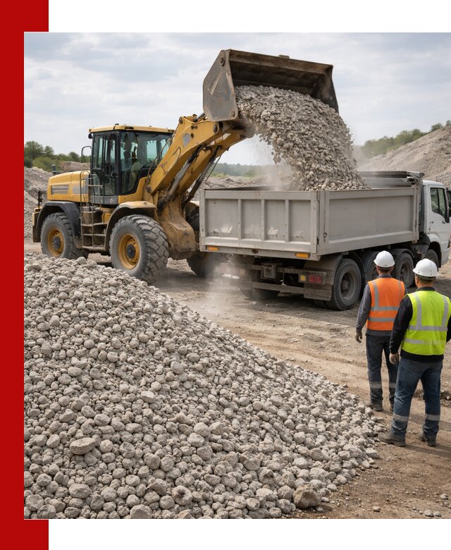 Доломитовый щебень фракция 40–71 доставка и продажа в Дюртюли