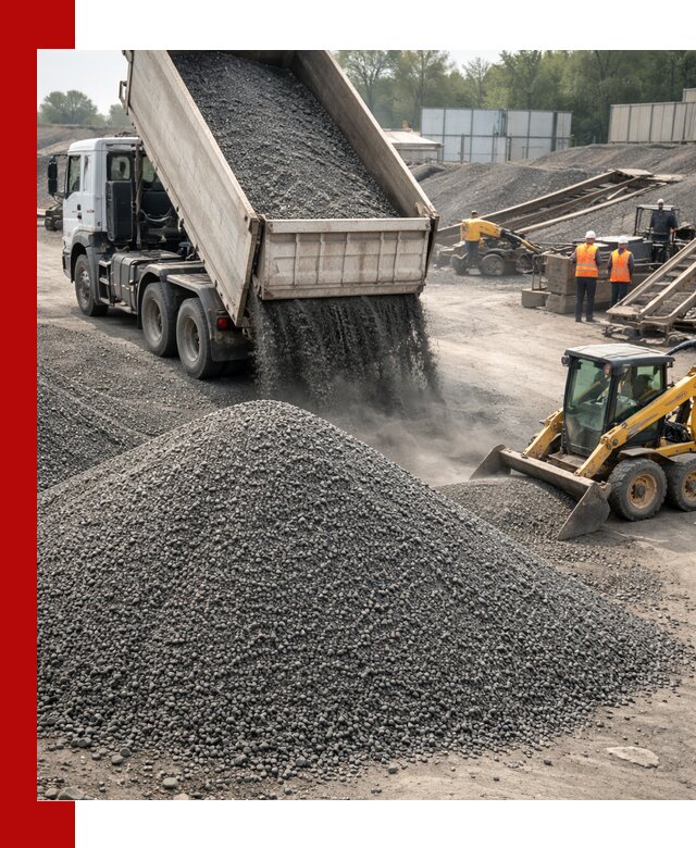 Вторичный щебень фракция 0–5 с доставкой в Дюртюли