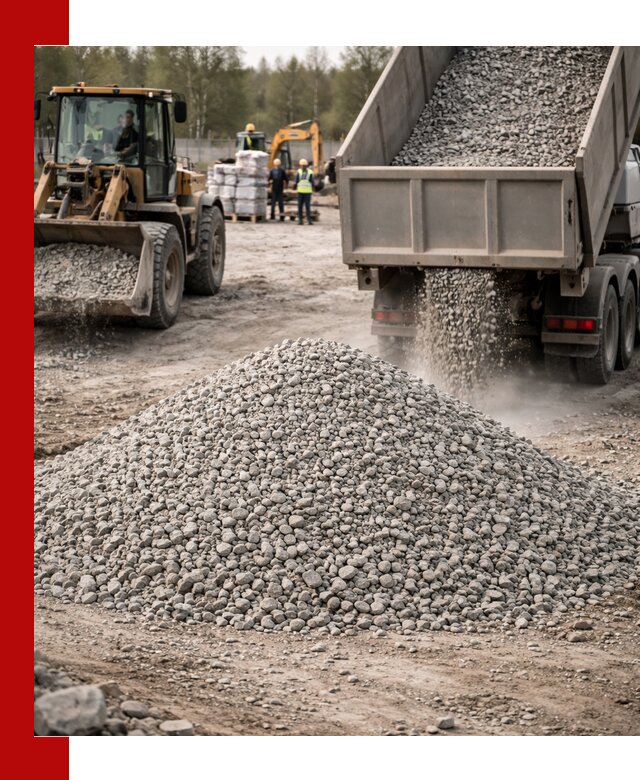 Вторичный щебень фракции 5-20 в Дюртюли — доставка и продажа крупнотоннажно