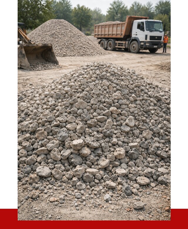 Вторичный щебень фракция 20-40 в Дюртюли от 2294 р ПРОНЕРУДДюр