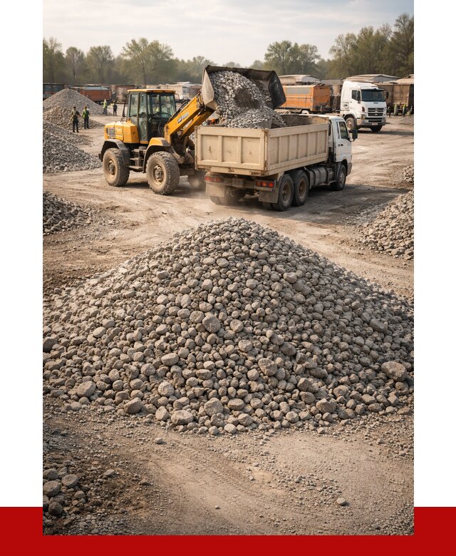 Вторичный щебень фракция 40-70 в Дюртюли от 1814 р, ПРОНЕРУДДюр