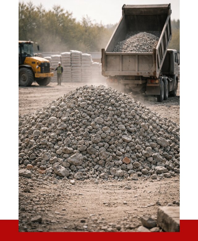 Вторичный щебень фракция 70-150 в Дюртюли от 1460 р. | ПРОНЕРУДДюр