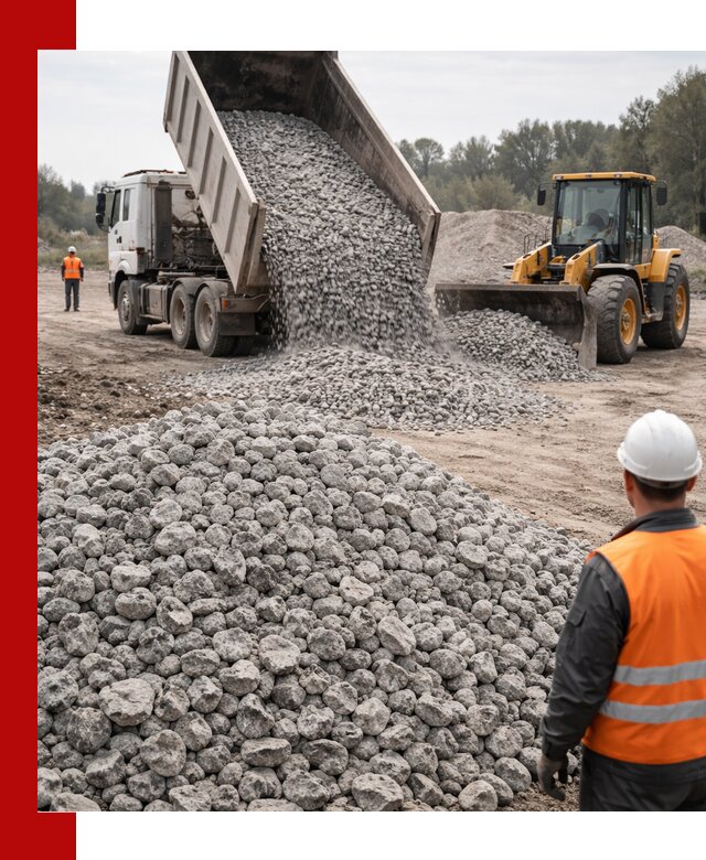 Доставка бетонного щебня фракции 20-40 в Дюртюли