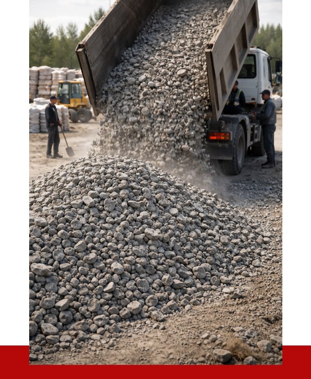 Бетонный щебень фракция 40-70 в Дюртюли от 1877 р. ПРОНЕРУДДюр