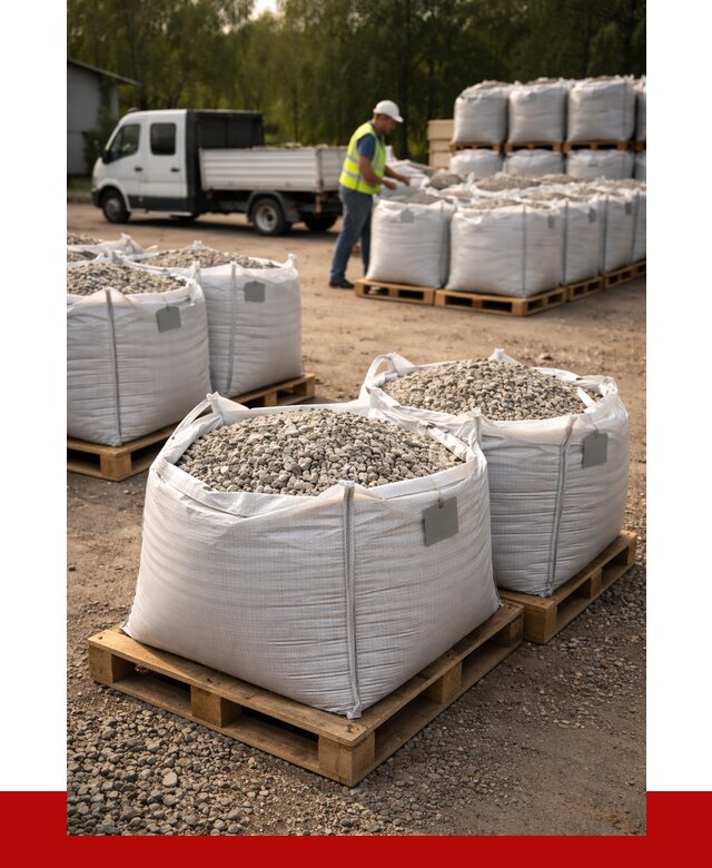 Щебень в мешках с доставкой в Дюртюли от 4379 р. | ПРОНЕРУДДюр