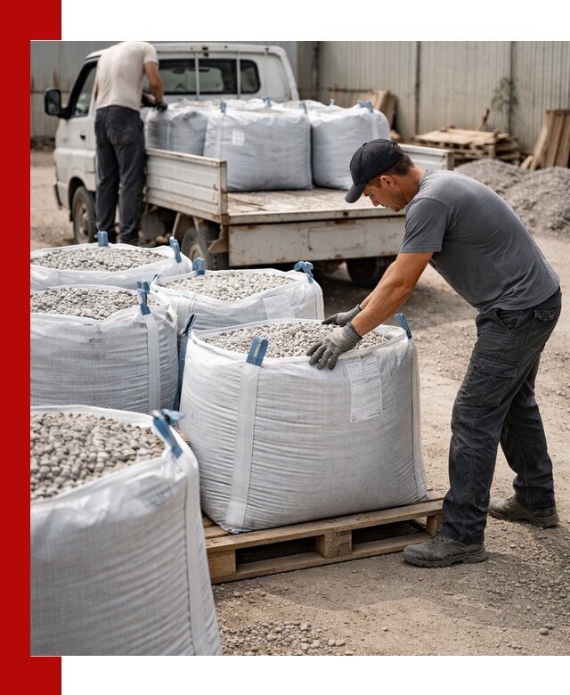 Доставка щебня в мешках по выгодным ценам в Дюртюли