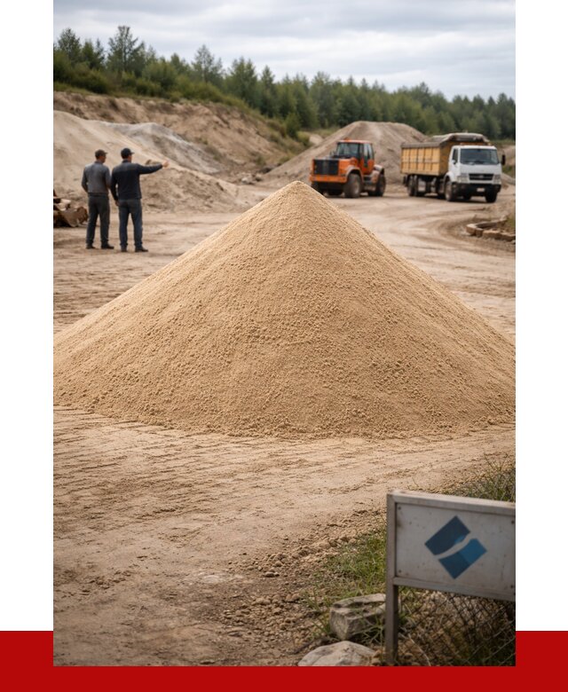 Карьерный песок навалом в Дюртюли от 1877 р. | ПРОНЕРУДДюр