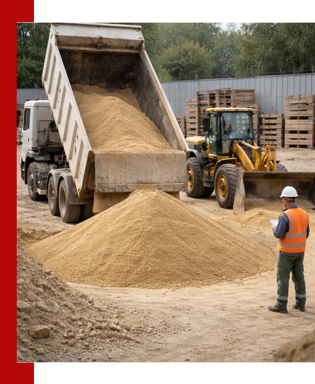 Доставка карьерного мелкозернистого песка в Дюртюли