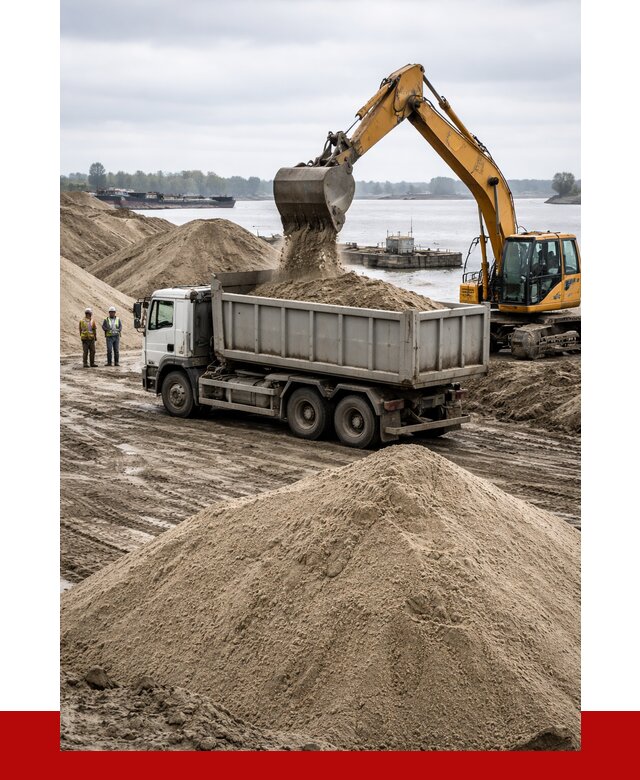 Купить речной песок навалом в Дюртюли от 1877 р., ПРОНЕРУДДюр