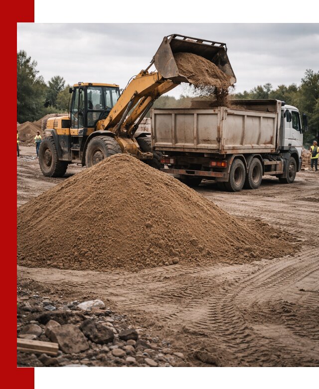 Доставка речного песка навалом в Дюртюли быстро и выгодно