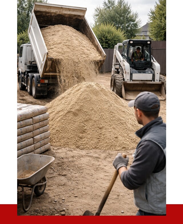 Мытый речной песок с доставкой в Дюртюли от 1512 р. | ПРОНЕРУДДюр