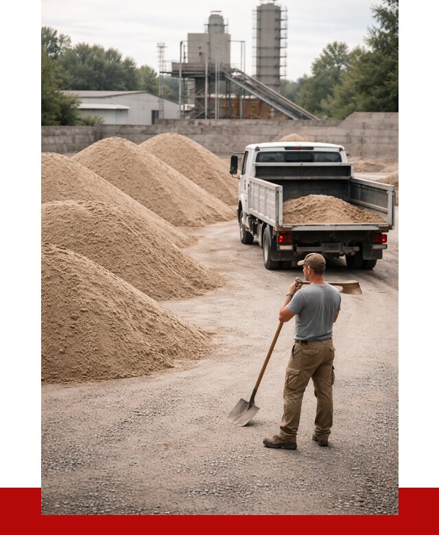 Мытый песок в Дюртюли от 1303 р. с доставкой ПРОНЕРУДДюр