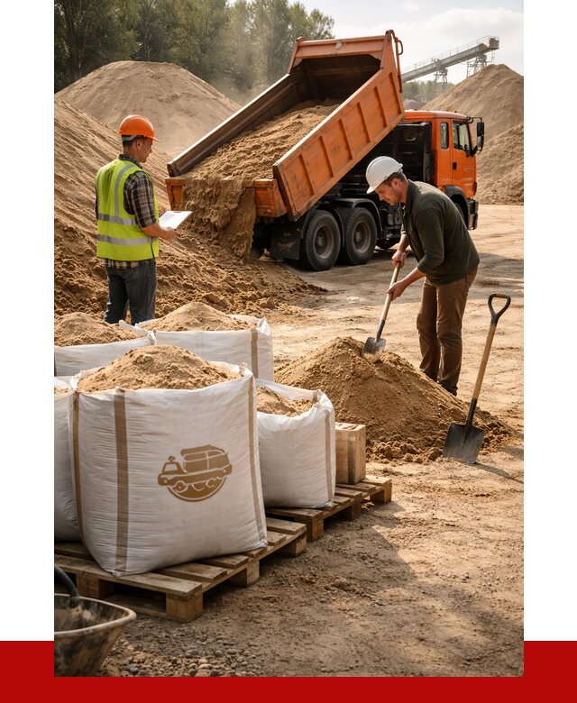 Строительный песок в Дюртюли от 2294 р. с доставкой, ПРОНЕРУДДюр