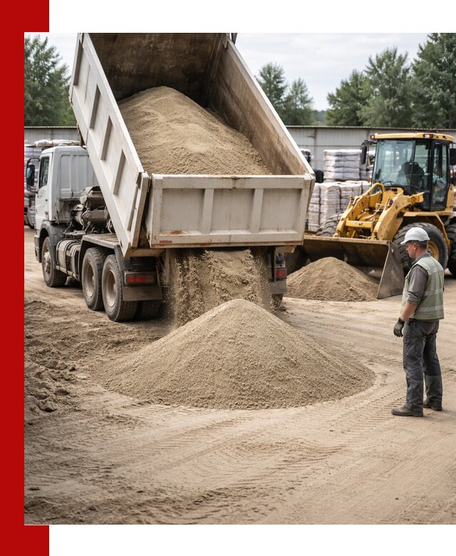 Поставка и доставка песка для бетона в Дюртюли