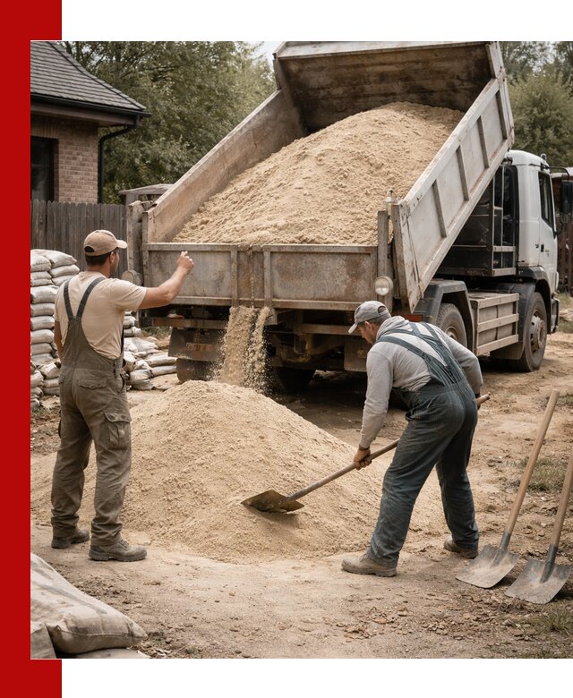 Песок для штукатурки с доставкой в Дюртюли качественный и чистый