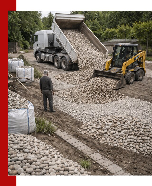Доставка морской гальки оптом и в розницу в Дюртюли