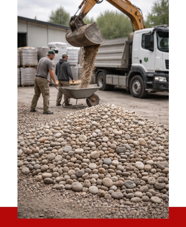 Галька декоративная в Дюртюли от 3336 р. за куб | ПРОНЕРУДДюр