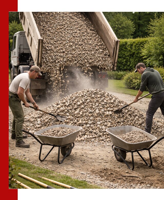 Доставка и продажа декоративной гальки в Дюртюли