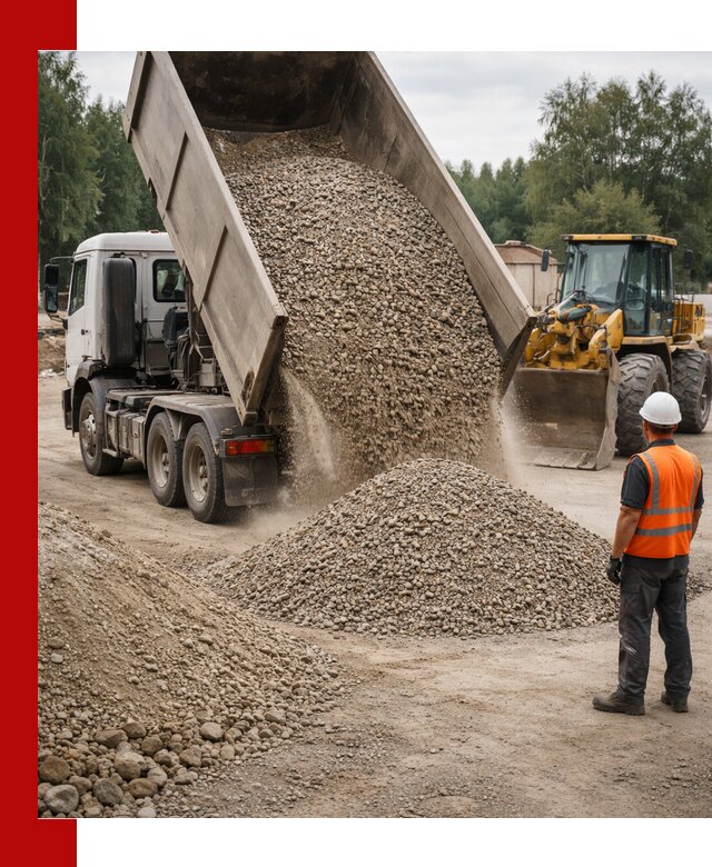 Доставка щпс в Дюртюли — щебеночно-песчаная смесь под заборы и дорожки