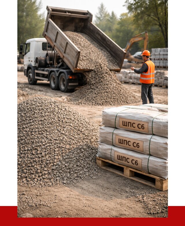 ЩПС С6 в Дюртюли с доставкой от 2294 р. за куб | ПРОНЕРУДДюр