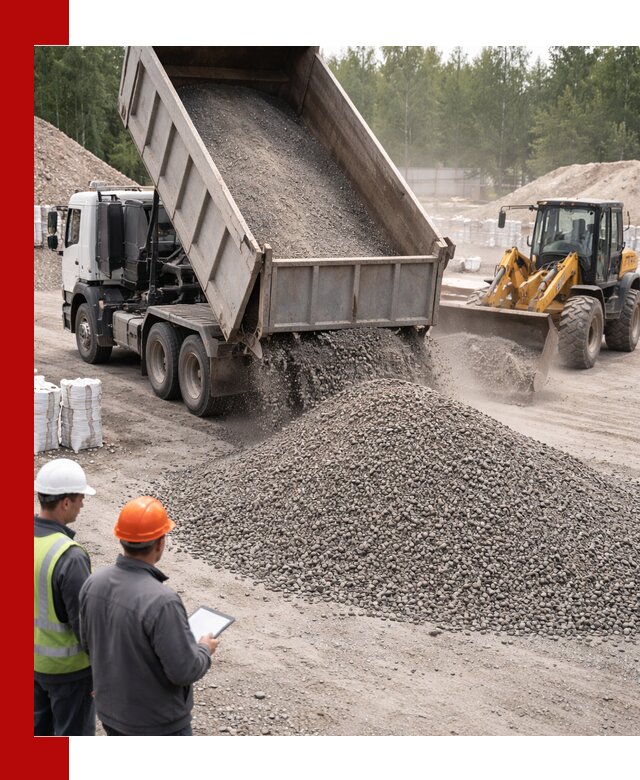 Доставка и продажа гранитного отсева 0-10 в Дюртюли