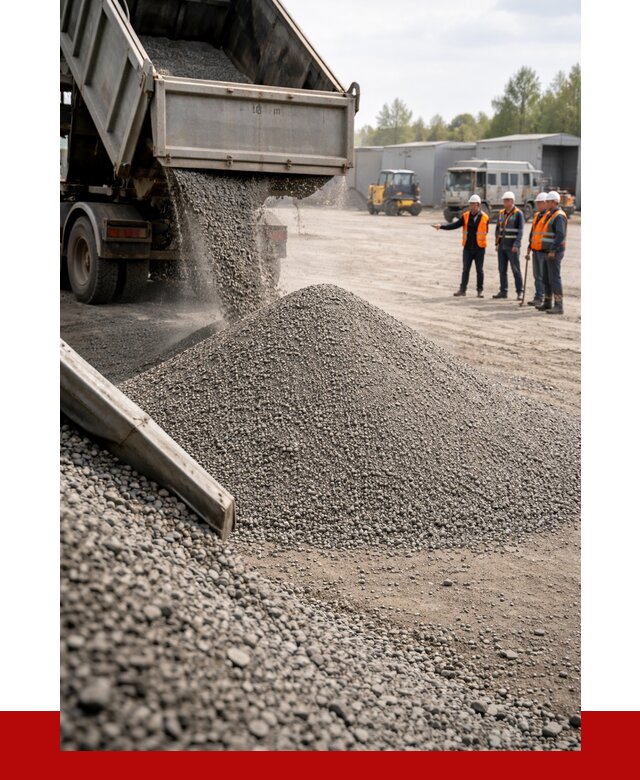 Гравийный отсев 0-5 в Дюртюли от 1251 р. с доставкой | ПРОНЕРУДДюр