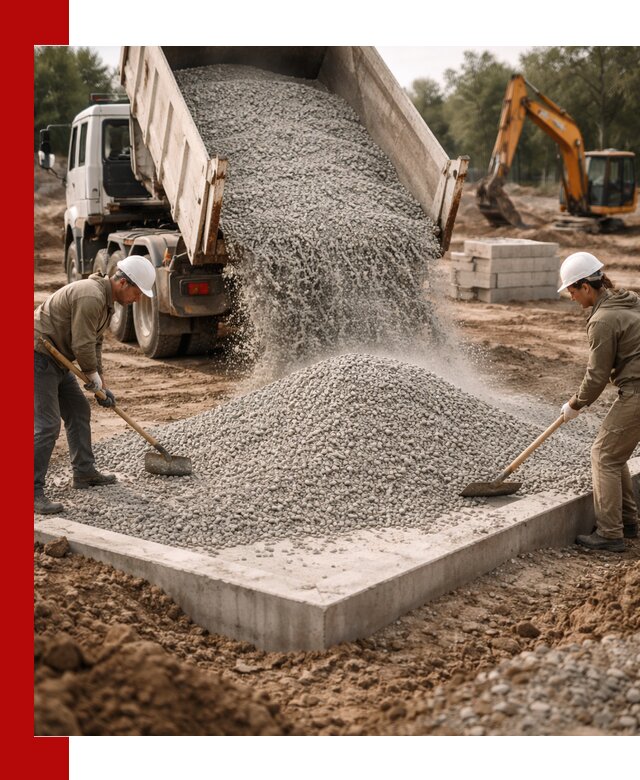 Доставка и продажа отсева для бетона в Дюртюли