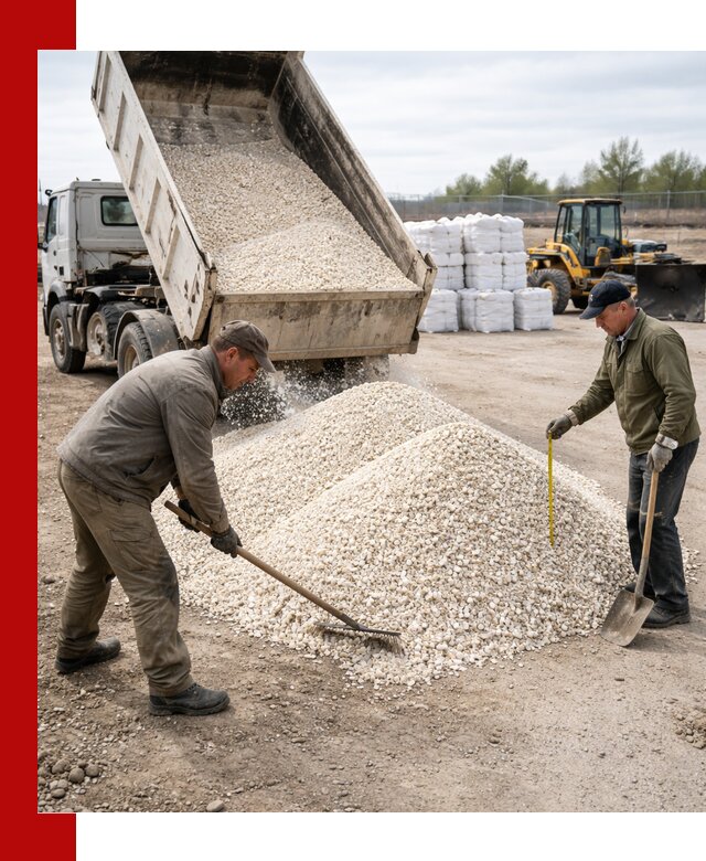 Мраморная крошка с доставкой и разгрузкой в Дюртюли