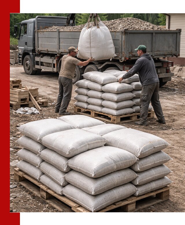 Керамзит в мешках с доставкой в Дюртюли от компании-поставщика