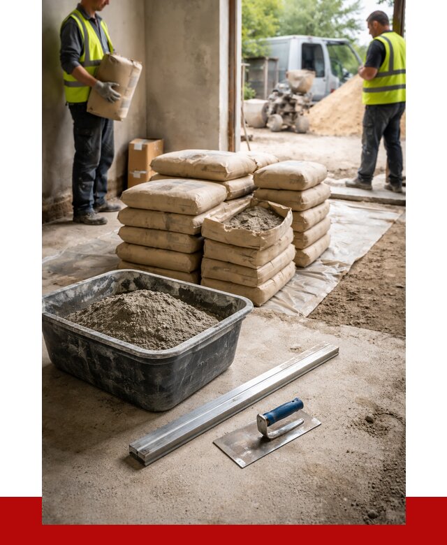 Купить сухую смесь для стяжки в Дюртюли от 4691 р. | ПРОНЕРУДДюр