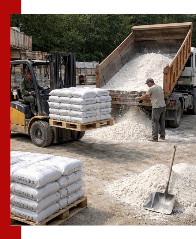 Доставка строительной извести оптом и в розницу в Дюртюли