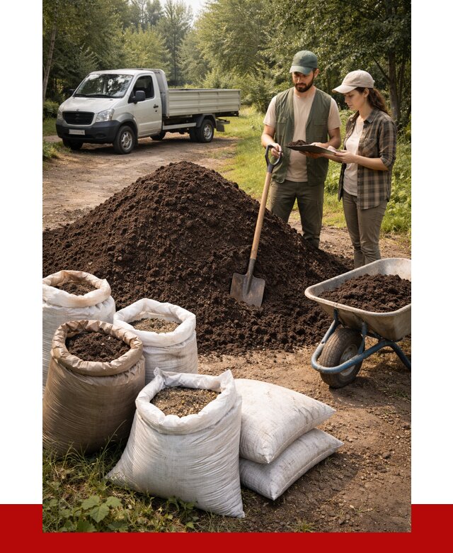 Купить грунт с доставкой в Дюртюли от 4691 р. за м3 | ПРОНЕРУДДюр