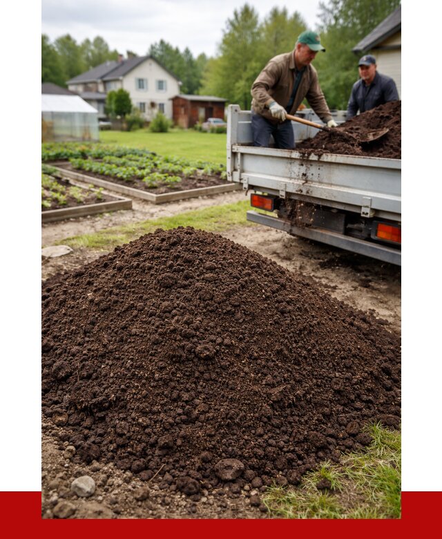 Плодородный грунт в Дюртюли с доставкой от 4379 р. | ПРОНЕРУДДюр