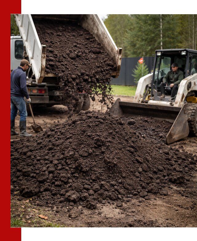 Плодородный грунт с доставкой в Дюртюли для садов и огородов