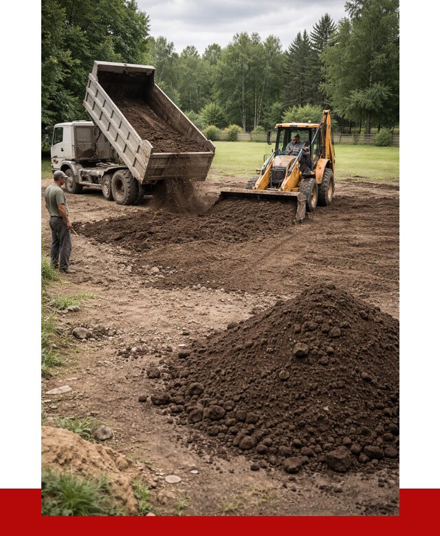 Грунт для выравнивания участка в Дюртюли от 1251 р. | ПРОНЕРУДДюр