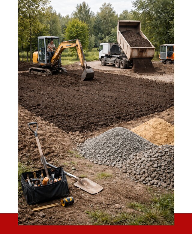 Купить грунт для отсыпки участка в Дюртюли от 2606 р. | ПРОНЕРУДДюр