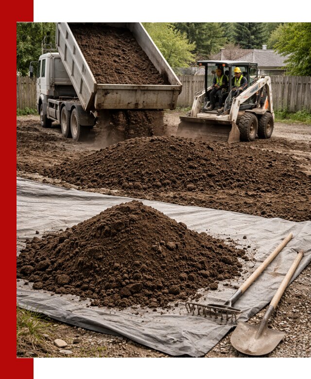 Грунт для отсыпки участка с доставкой в Дюртюли